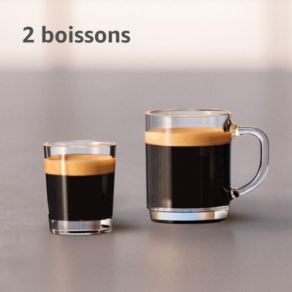 philips série 2200 machine expresso automatique 2 boissons, mousseur à lait classique, Écran tactile, broyeur céramique, aroma seal, noir mat (ep2220/10)
