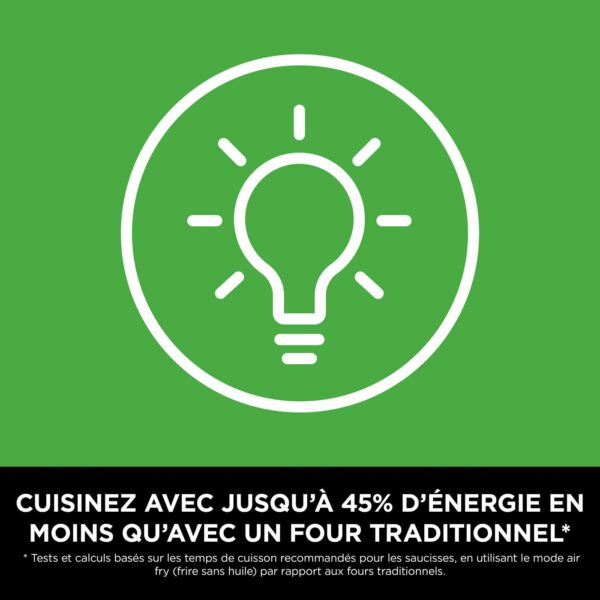 ninja foodi flexdrawer air fryer, dual zone avec séparateur amovible, grand tiroir de 10.4 l, 7 en 1, double zone, sans huile, pièces antiadhésives compatibles au lave vaisselle, noir af500eu