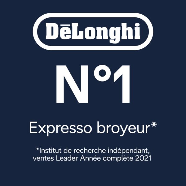 de'longhi magnifica s ecam11.112.b, machine à café automatique/ à espresso du grain à la tasse avec buse à lait, avec 4 recettes à touche unique, panneau de contrôle soft touch, 1450w, noir