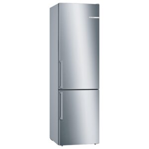 grynais kge398ibp série 6, réfrigérateur combiné pose libre, 201 x 60 cm, inox anti trace de doigts