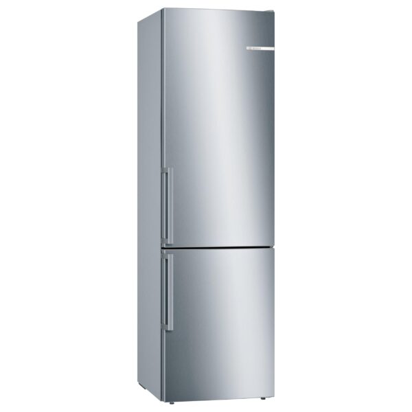 grynais kge398ibp série 6, réfrigérateur combiné pose libre, 201 x 60 cm, inox anti trace de doigts